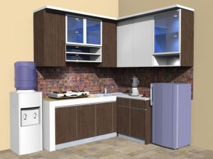 kitchen set minimalis tipe L